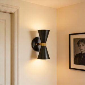 Nordic Simple Modern G9 Horn Lighting Adjustable Head Metal Wall Lamp for Living Room Office Home Decorative Purpose Lighting