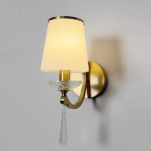 S260*H373 mm Custom Design French Brass Wall Sconce Wall Mounted Brass OEM Reasonable Price Wall Lamp Light Antique Brass
