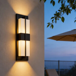 Copper Modern Luxury Alabaster Wall Lamp Outdoor Waterproof Sconce Light Courtyard Gate Villa Exterior Gold Black Led Luminaire