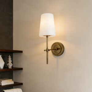 Copper Modern American-style Warm White Dimmable Wall Lamps Light for Indoor Use in Bedroom Living Room Corridor & Bathroom