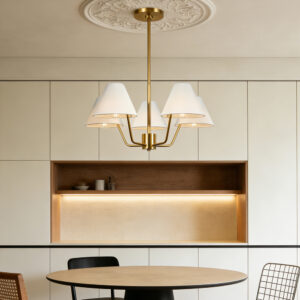 Minimalist Nordic Iron Copper Hanging Design Pendant Led Ceiling Light Ceiling Lamp Round Brass Chandeliers & Pendant Lights