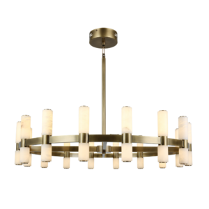 New Creative Modern Design Flower Round Global Luxury Crystal Chandelier for Home Decor Living Room Bedroom Staircases Kitchen