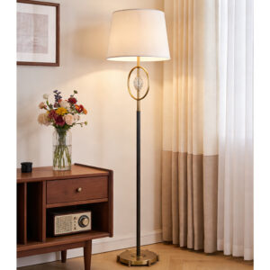Copper Best Quality Tall Standing Floor Lamp With High Quality Finished in Rode Farmhouse Modern Home Bedroom Decorative Lamp