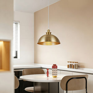 Copper Modern Black golden Nautical Pendant Light Wide Single Hanging Lamp for Bar & Restaurant Marine Supplies Lighting Decor