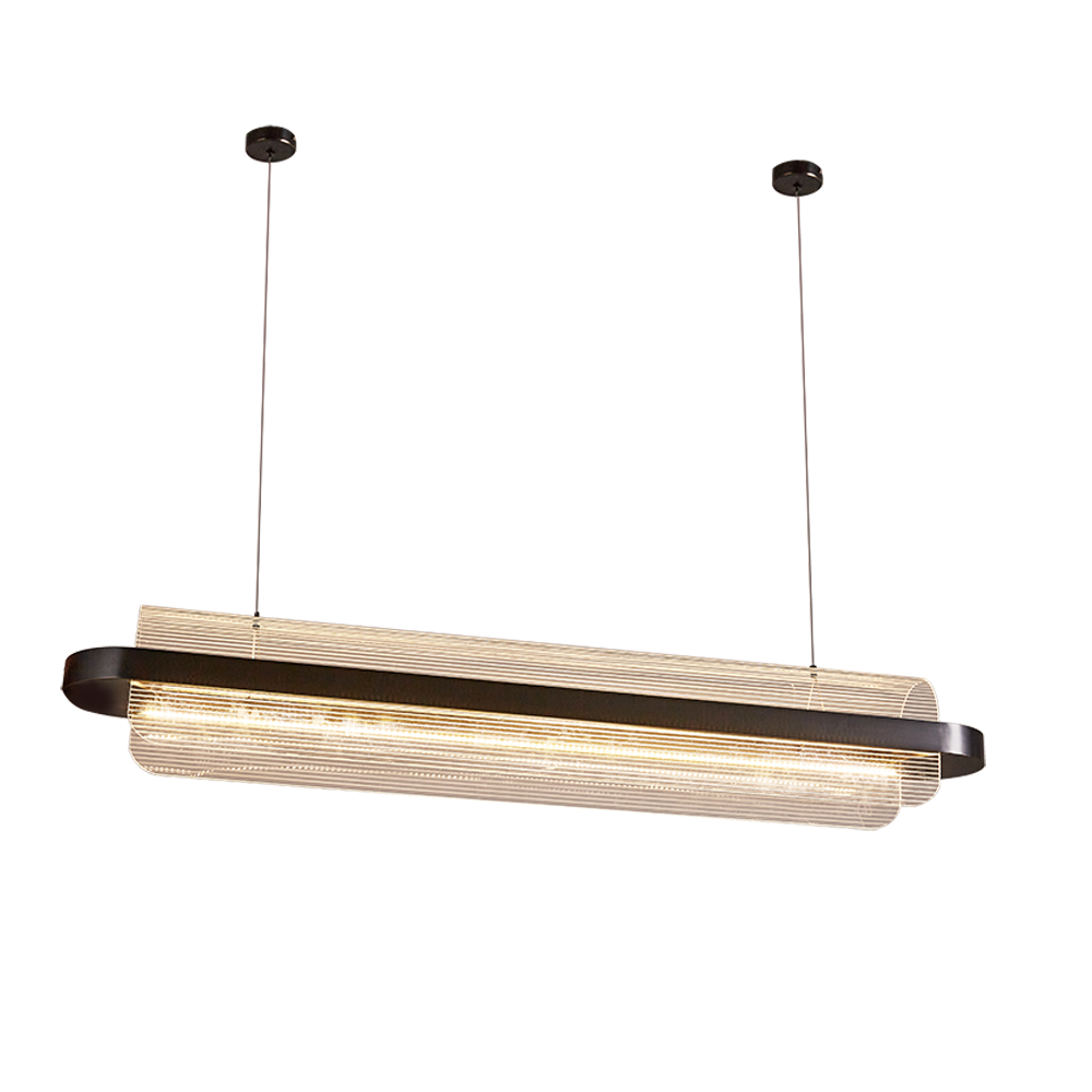 Copper Modern Nordic LED Chandelier Minimalist Design Lights for Dining Room Hotel Lobby Restaurant Luxury Long Hanging Light - Image 5