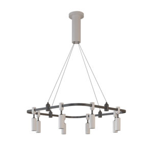 Copper Customized European LED Track Lighting Kit Brass Ceiling Track Spot Light for Living Room or Kitchen Slideable Fuxture