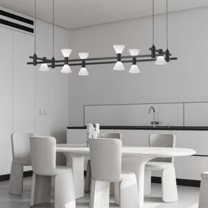 Modern Supermarket Hotel Copper Spotlight Hanging Rail LED Spot Light Tracklight Commercial Magnetic LED Track Light