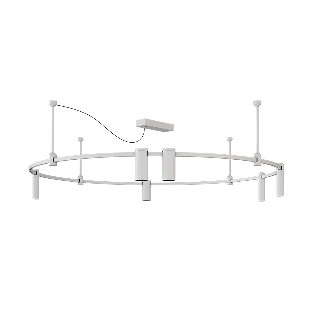 Customized European LED Track Lighting Kit Brass Ceiling Track Spot Light for Living Room or Kitchen Slideable Fuxture - Image 3