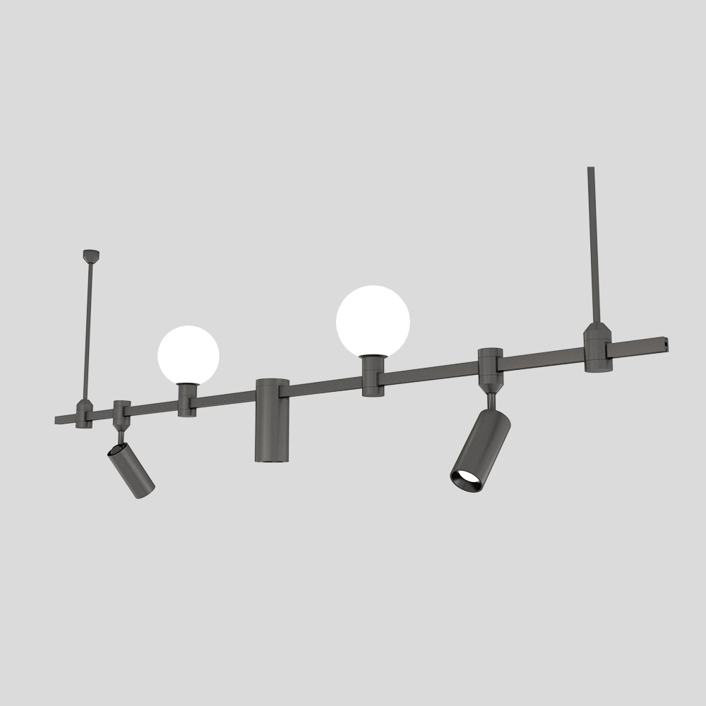 Ultra Slim Copper Recessed Magnetic Track Light COB LED Modern Track Spotlight for Hotel Office Linear Magnetic Rail Light - Image 3