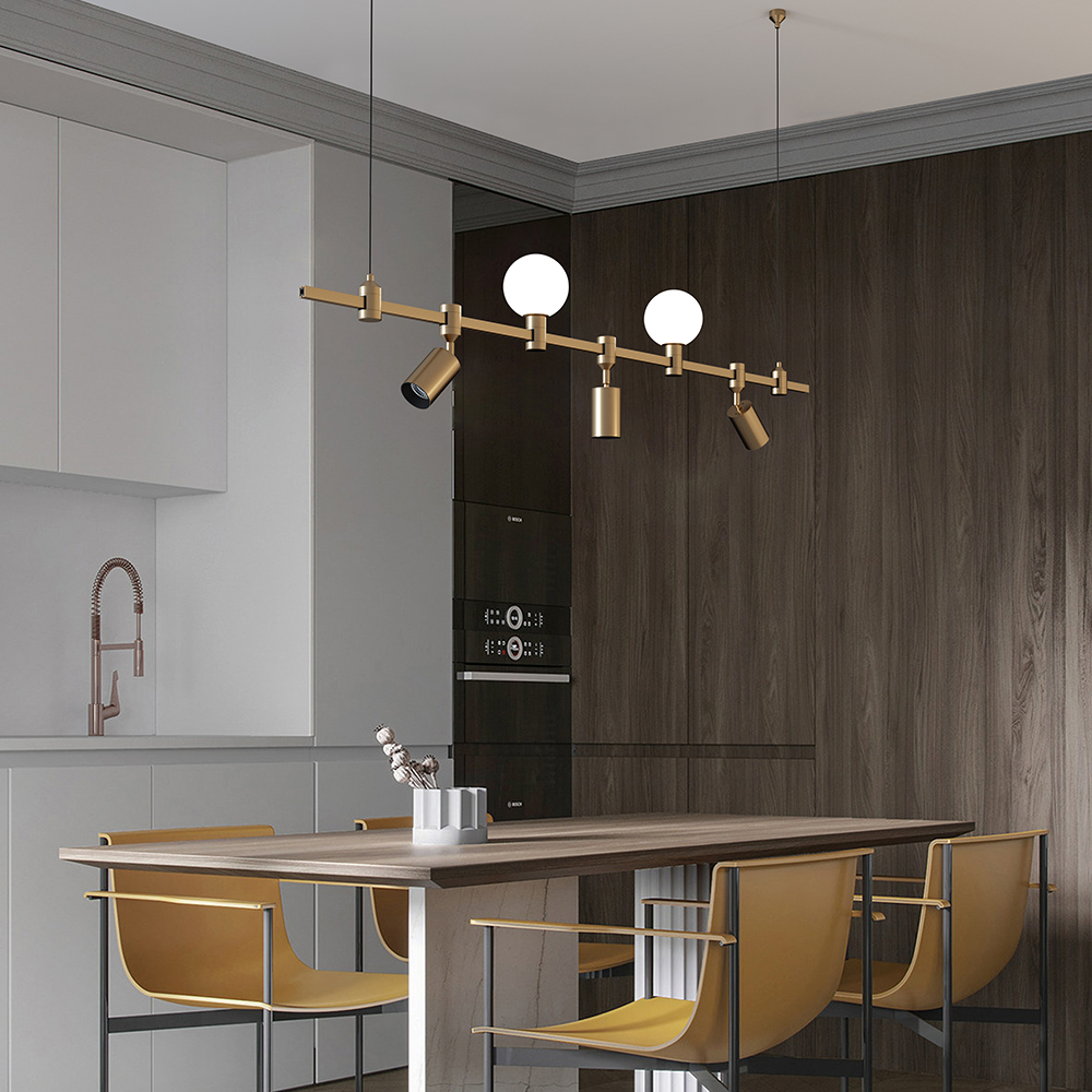 Ultra Slim Copper Recessed Magnetic Track Light COB LED Modern Track Spotlight for Hotel Office Linear Magnetic Rail Light - Image 4