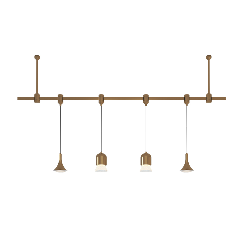 New Design Modern Brass Chandelier Dimmable Chandelier Warm Cool Light LED Pendant Light Living Room Dining Room Bedroom Villa - Image 3