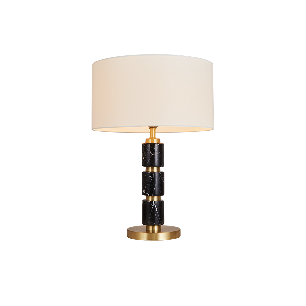 Modern Gold Brass Table Lamp Luxury Bedside Lamp with Designer Contemporary Lighting Durable Diwali Decorative Lamp Base - Image 2