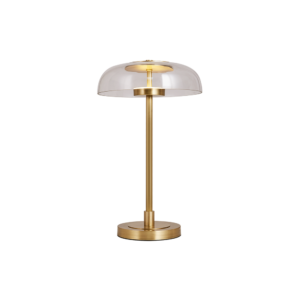 Copper Nordic Modern Minimalist Glass Desk Lamp Luxury Decorative Table Light Bedroom Bedside LED Table Lamp