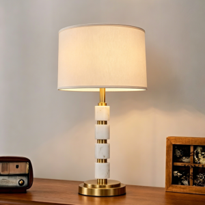 Copper Unique Design Metal fabric Lamp New Style Elegant Home Decorate Metal Lamp Indoor Lighting Customized Size and Sale