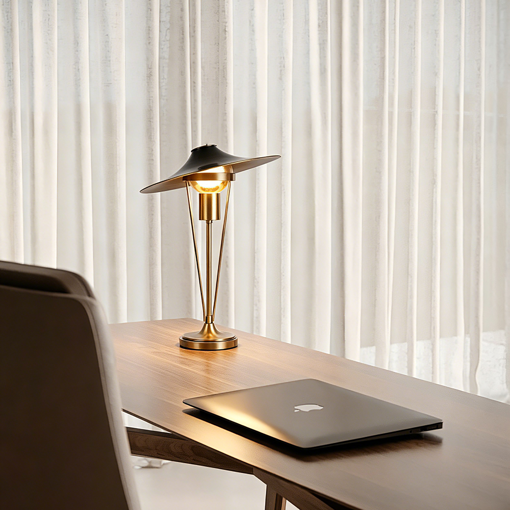 Custom Copper Nordic Personality Table Lamp Postmodern Creative Bedroom Den Designer Model Room Bedside Decorative Lamp - Image 2