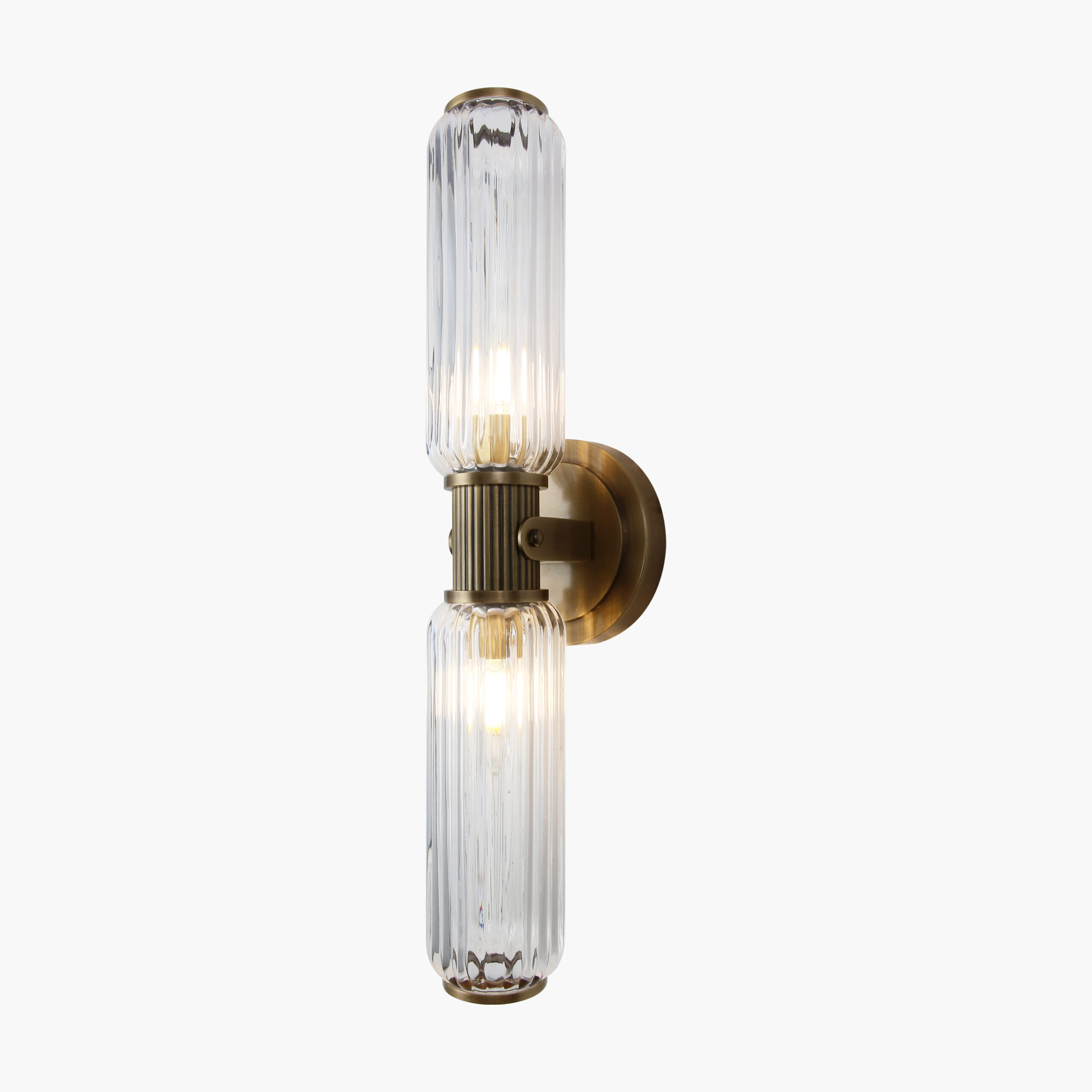 Custom Copper glass E14 Modern Design Crystal Wall Lamp Brass Wall Sconce for Home Hotel Villa Room Decoration - Image 2