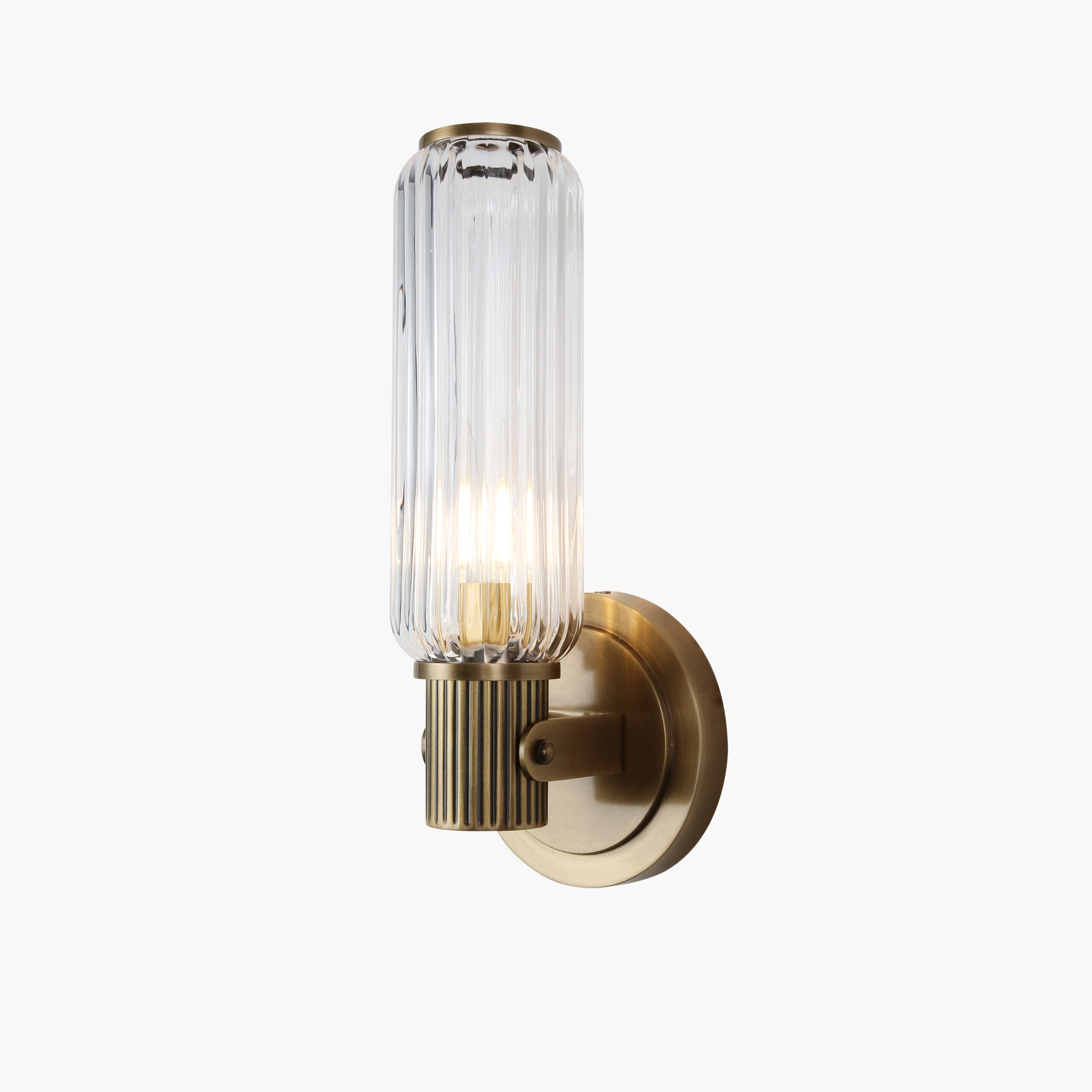 Custom Copper glass E14 Modern Design Crystal Wall Lamp Brass Wall Sconce for Home Hotel Villa Room Decoration - Image 3