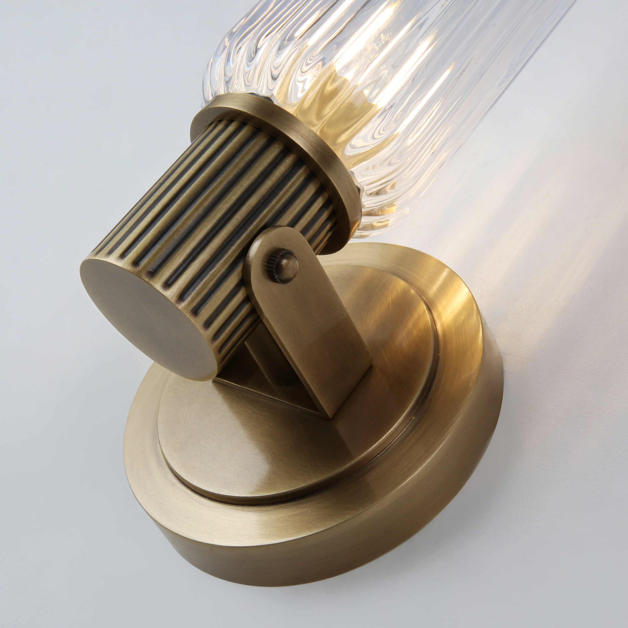 Custom Copper glass E14 Modern Design Crystal Wall Lamp Brass Wall Sconce for Home Hotel Villa Room Decoration - Image 6