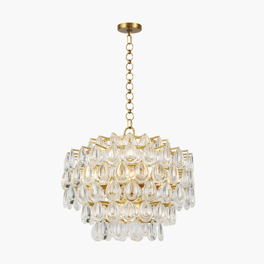 Chandelier Pendant Light Ceiling Light Luxury Crystal Glass Lamp Modern Living Room Dining Room Villa Hotel Decorative Lighting - Image 4