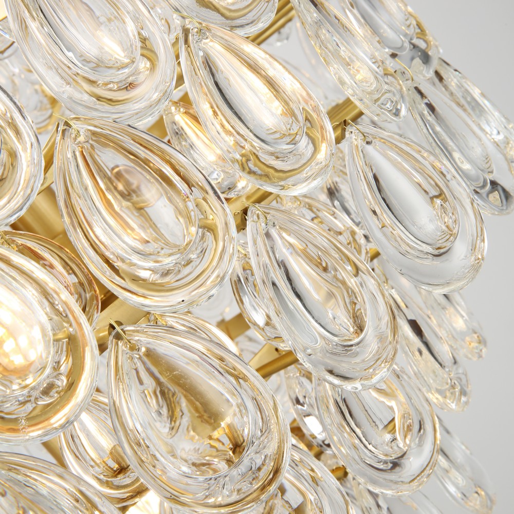 Chandelier Pendant Light Ceiling Light Luxury Crystal Glass Lamp Modern Living Room Dining Room Villa Hotel Decorative Lighting - Image 3