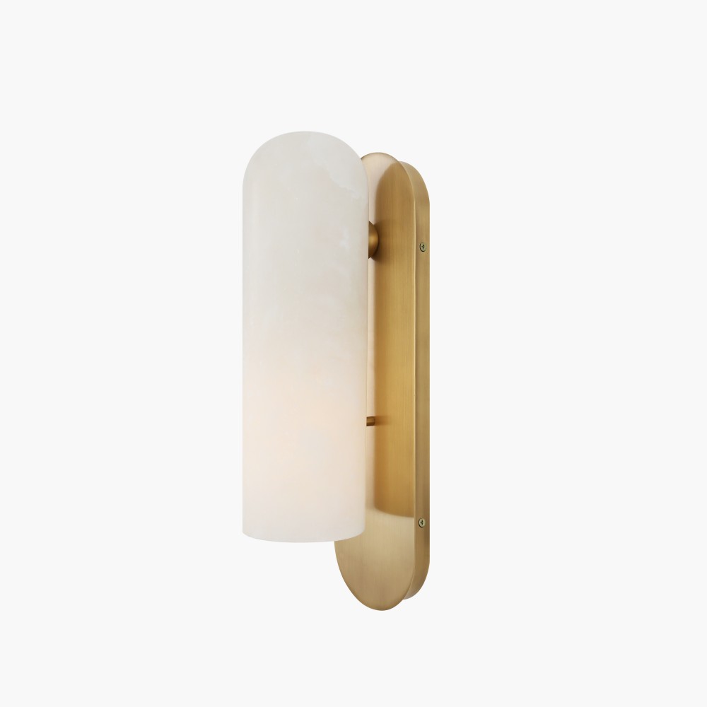 Wall Lamps Modern Wall Lamp Alabaster Wall Light Copper Indoor Luxury LED Bedside Bedroom Hotel Decorative Lighting Fixture - Image 4