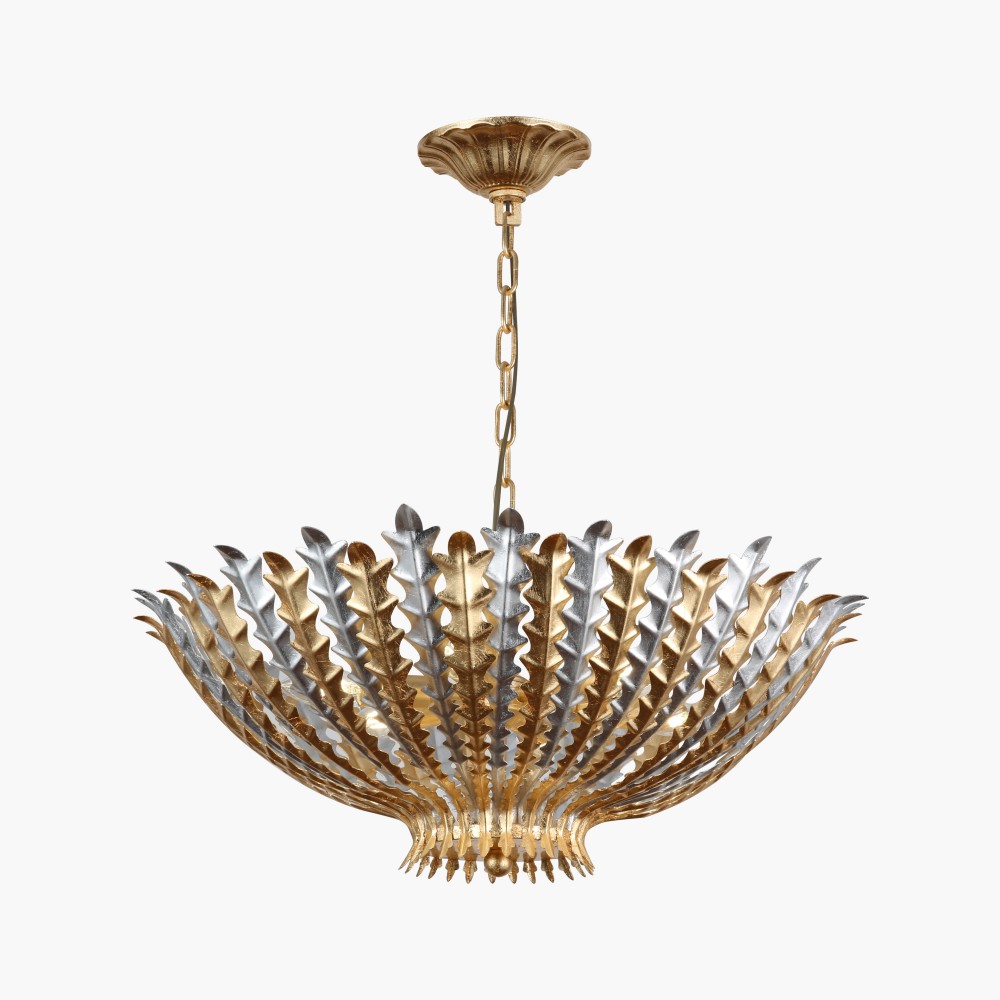 Chandeliers Pendant Lights Modern Pendant Light Luxury Hanging Light Gold Leaf Ceiling Lamp for Living Room Dining Room Hotel - Image 4