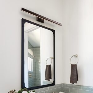 Modern Wall Lamp Aluminum Acrylic Linear Fixture Decorative Indoor Lighting for Bathroom Mirror Bedroom Living Room Villa Hotel